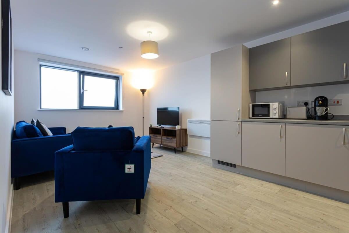 Modern 2 Bed Salford Apartment Stunning Views Manchester Kültér fotó